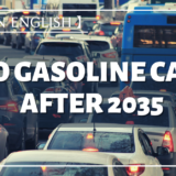 【Diary in English 】No gasoline cars after 2035